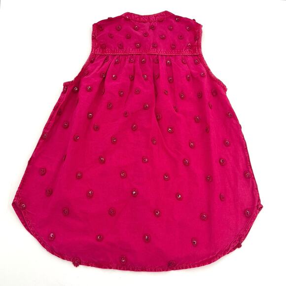 Anthropologie Pilcro and the Letterpress women’s sleeveless button front blouse - Picture 5 of 10